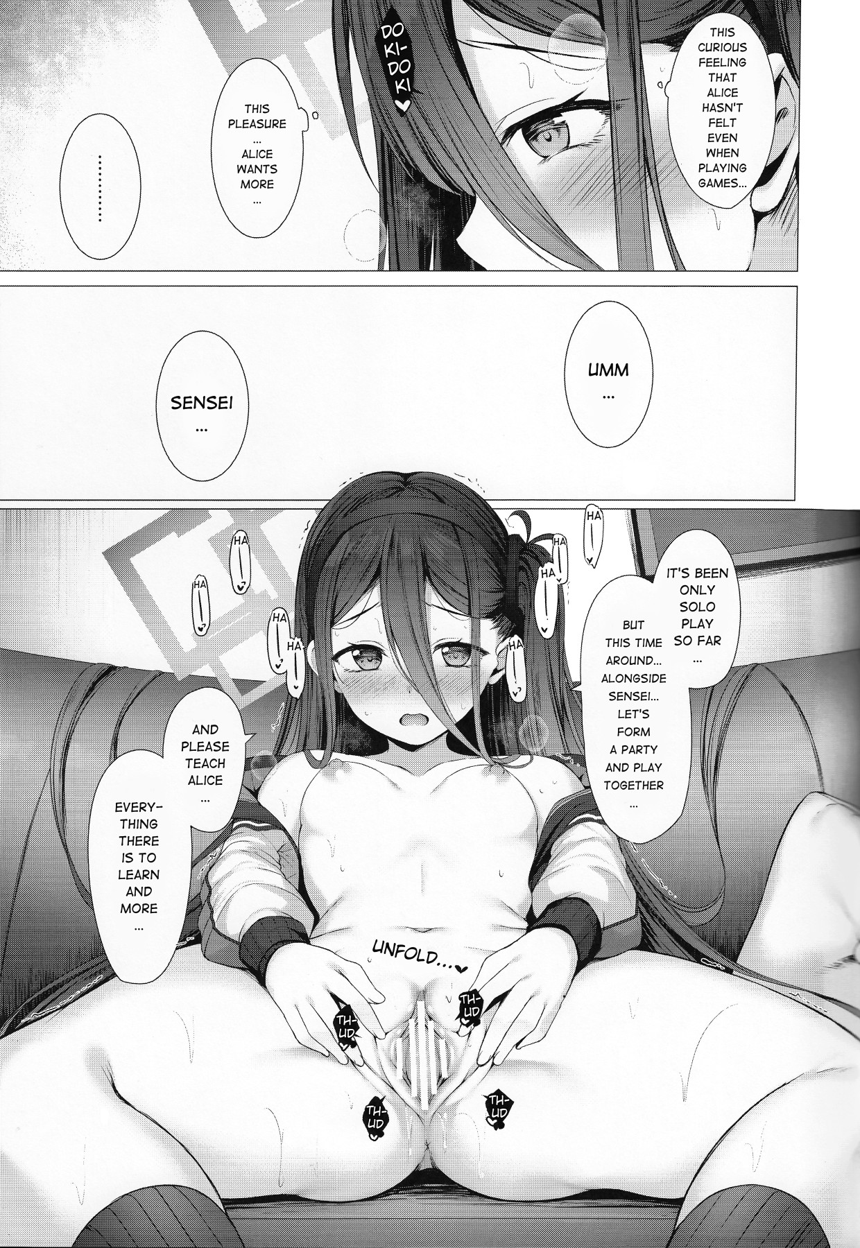 Hentai Manga Comic-Wants to Level Up Too + Would You Like to Use Yuzu's Free Pass?-Read-10